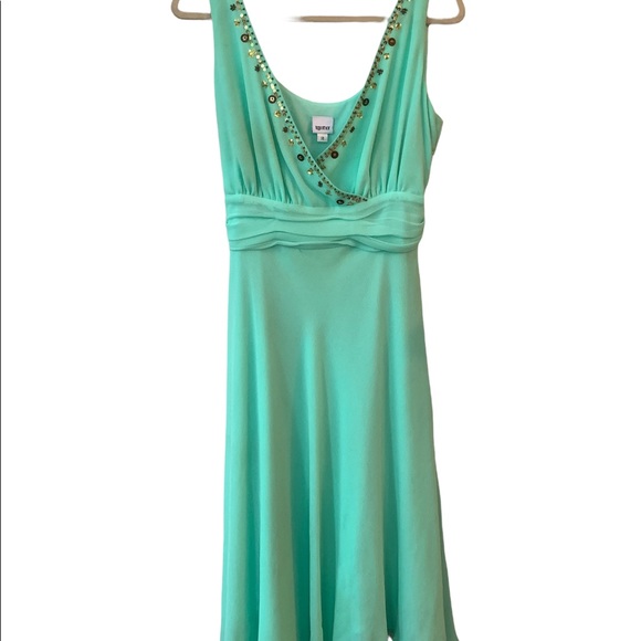 Teal dress by Together - Picture 2 of 9
